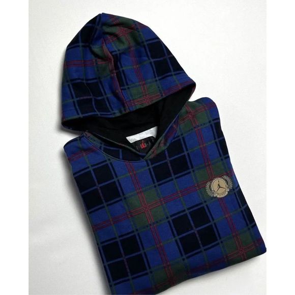 NIKE Jordan Essential Holiday Men's Hoodie L Noble Green/Rattan DV1578-333- NWT - Picture 5 of 6